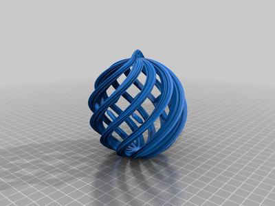 Spiral Christmas Balls REMIX