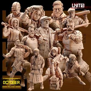 Cyberpunk models BUNDLE - The Razorback gang - (October24 release)