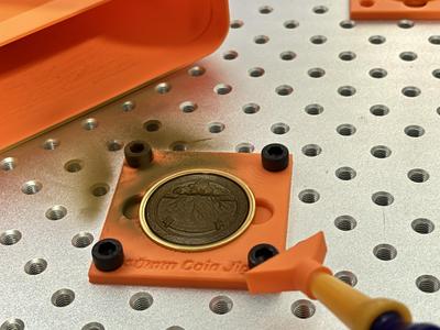 Fiber Laser 40mm Coin Jig