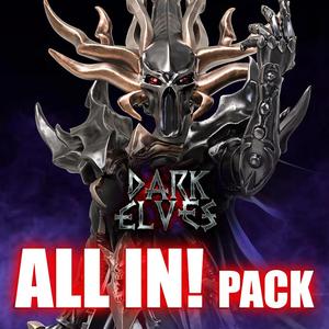 Dark Elves All in Pack (with scenery/Centerpiece)