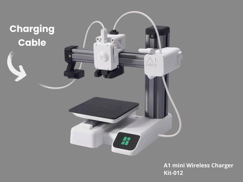 A1 mini Wireless Charger w/ filament cable