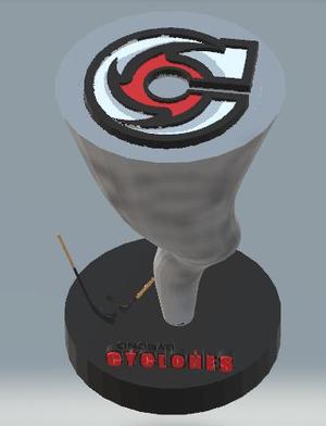 Cincinati Cyclones Decoroum