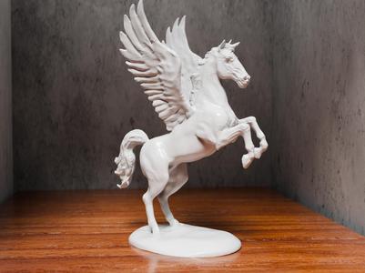 Rearing pegasus