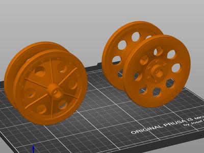 Wheels for some RC military panzer vehicle
