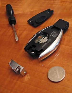 Mercedes Key Fob Battery Cover