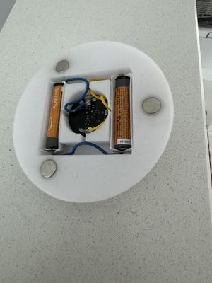 SONOFF SNZB-03 ceiling mount with AAA power magnetic