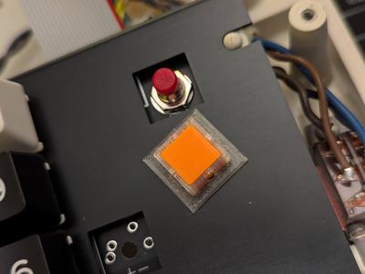 TRS80 Model 3 and 4 reset button