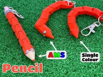 Pencil Richard - Articulated Fidget Toy & Keychain