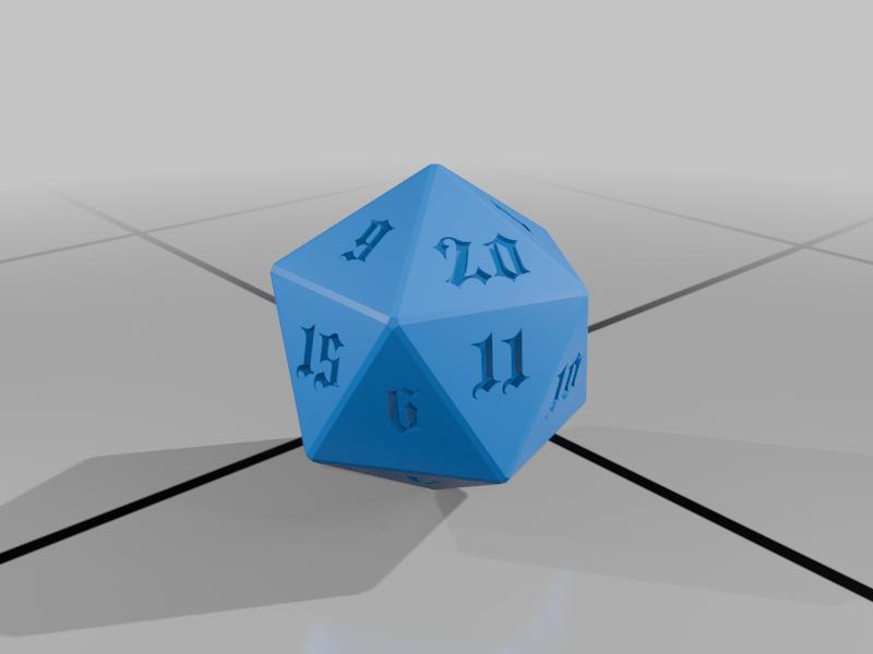 Introducing the Gothic D20 by Model Forge Studio