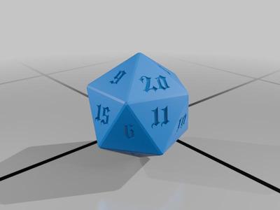 Introducing the Gothic D20 by Model Forge Studio
