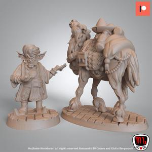 Baquir the merchant and Shihab the camel (Presupported)