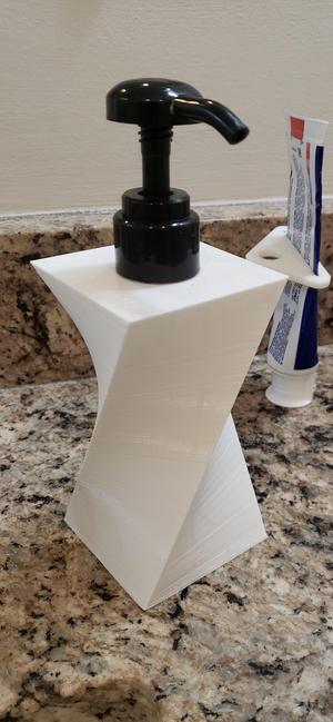 Twisted Soap Dispenser (Threadless)