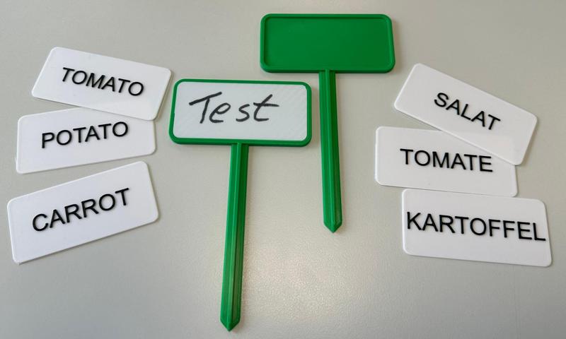 Pflanzschild - Garden Sign Herbs, Fruit, Vegetable