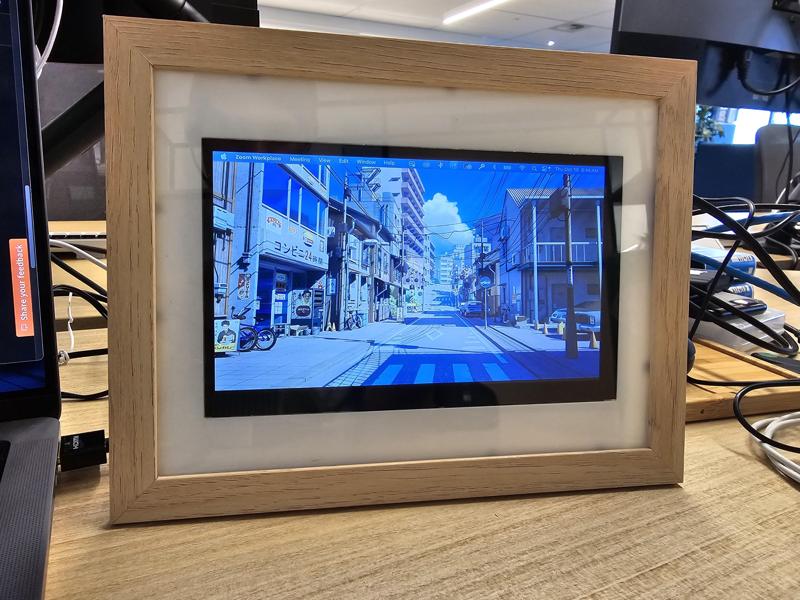6x8 Frame for 7" HDMI-C Touch Monitor