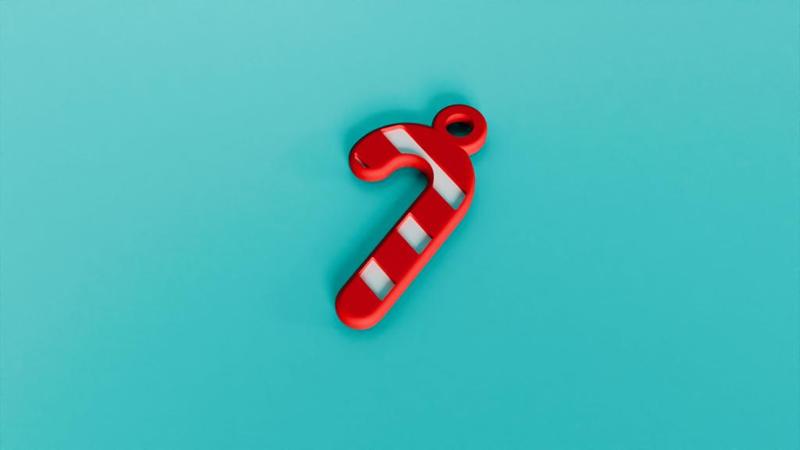 Christmas candy cane