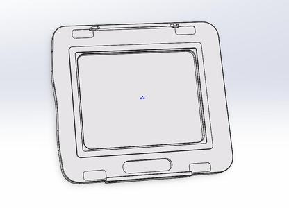 Phase One IQ back Protection Cover M mount [STEP]