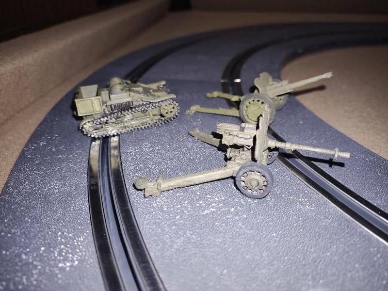 SAI MLE MOD 1937 25mm french anti tank gun