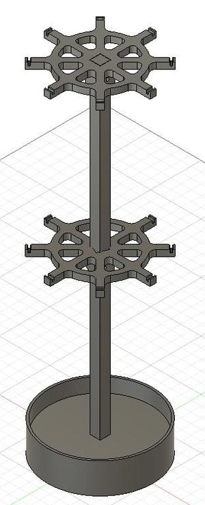 necklaces and rings holder