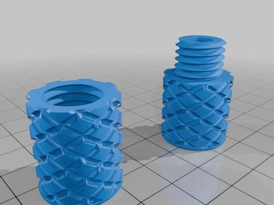 key ring insert holder