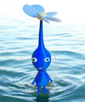 Blue Pikmin - 3D Printable Cute Plant Creature Toy, Game-Inspired Figurine, Collectible Miniature