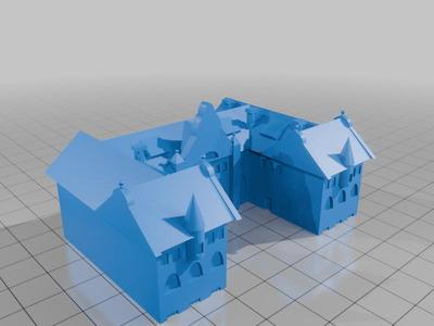 Schloss Eving Modell 