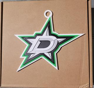 DALLAS STARS 3D Logo 180mm series