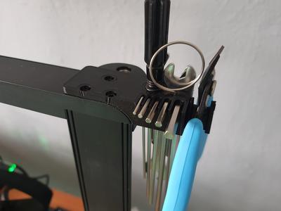 Ender 3 V3 SE / KE compact Tool holder