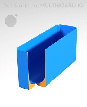 1x3x1.5 - Full Curved Bin - Multibin Insert