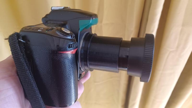 Projector Lens Barrel to Nikon Adapter