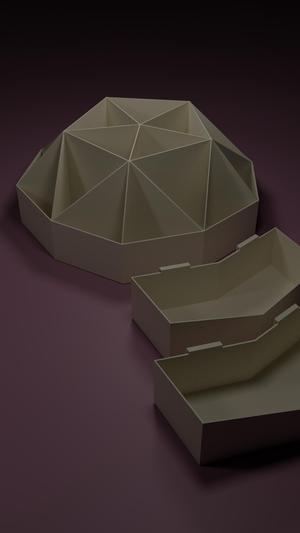 Nebula Desk Container 