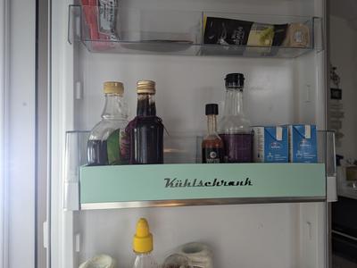 Siemens fridge shelf mod