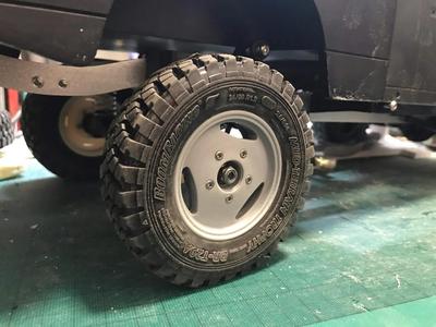 Beadlock 1.9 Rims (wheel) for rc Range Rover, 12 mm hex 