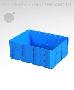 4x3x1.5 - Full Multipoint Rail - Multibin Shell