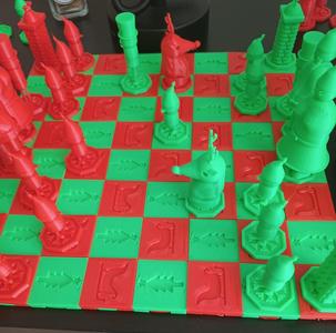 Christmas Chess set