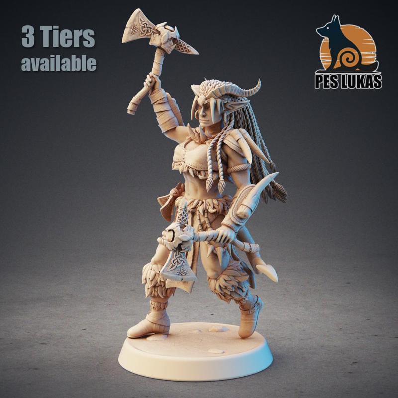 Barbarian Tiefling