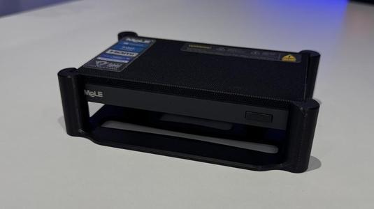 MELE Quieter 4C Mini PC Magnetic Support