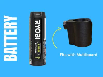 Ryobi Multiboard Battery Holder