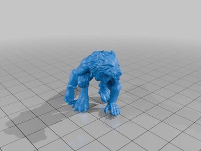 Werewolf mini ft PrintedEncounter