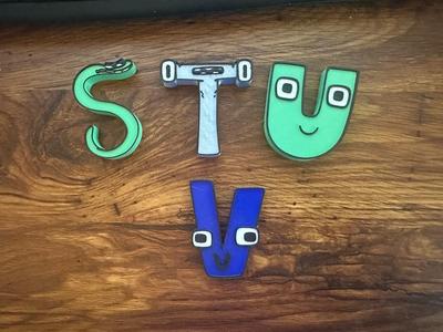 Alphabet Lore Letters S - V