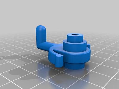 Loquet pour porte coulissante en PVC