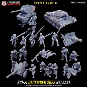 December 2022 Sci-Fi Release - Soviet &  Japanese Army