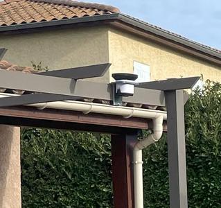 Support pluviometre la crosse technology