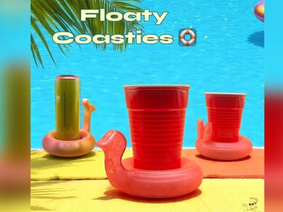 Floaty Coasties / Pool themed Coasters