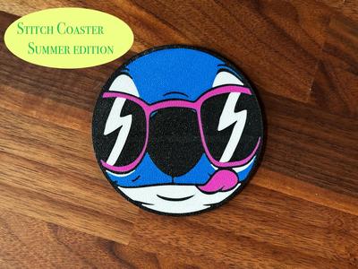 Stitch Coaster Summer Edition 