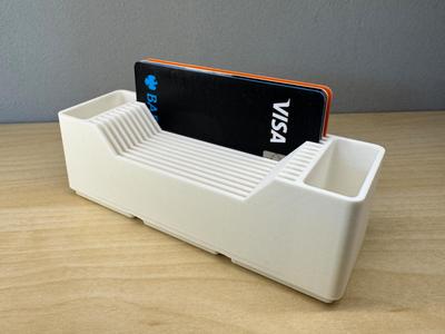 Gridfinity Card Holder "Notch"