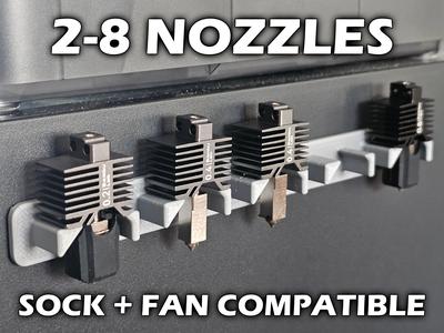 Bambu Nozzle holder p1s, p1p, x1c