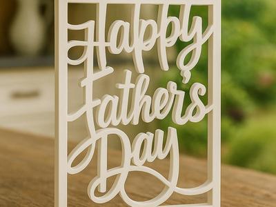Father's Day Decoration (Card)
