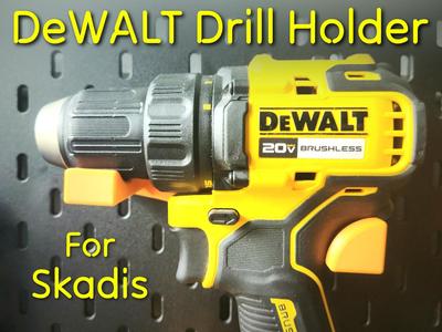IKEA SKÅDIS - DeWALT Drill Holder
