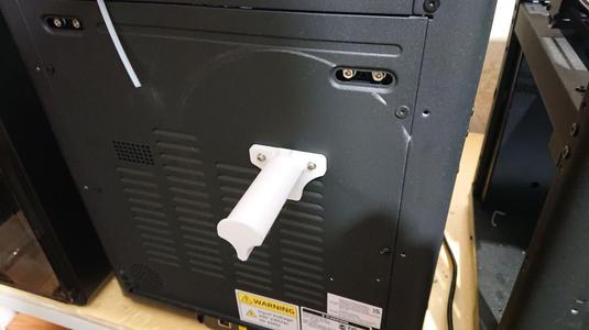 Усиленное крепление катушки для Flashforge Adventurer 5M / 5M pro на заднюю стенку.