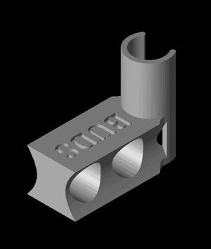 22MM GROW TENT CLAMP/LIGHT/FAN HOLDER.stl